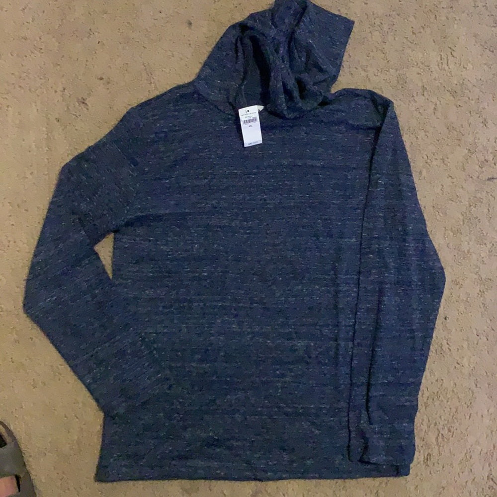 GAP navy waffle knit long sleeve